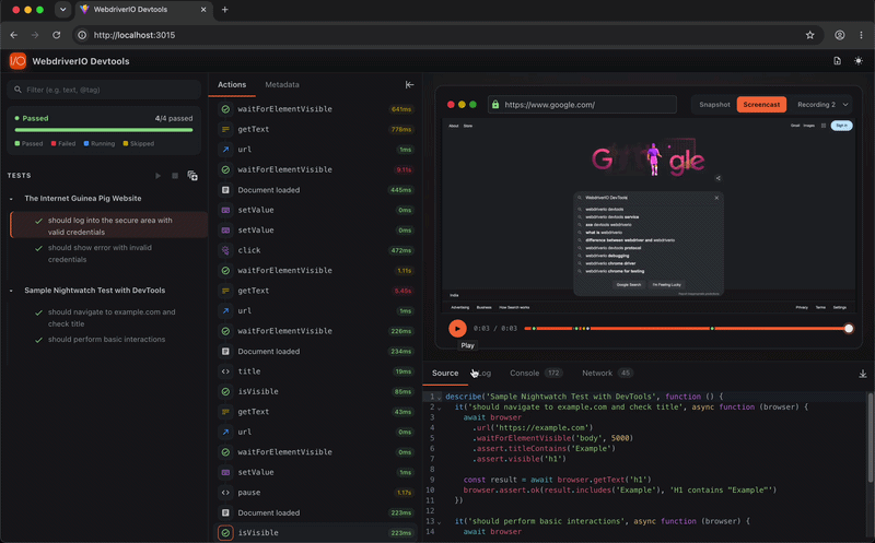 Screencast Demo