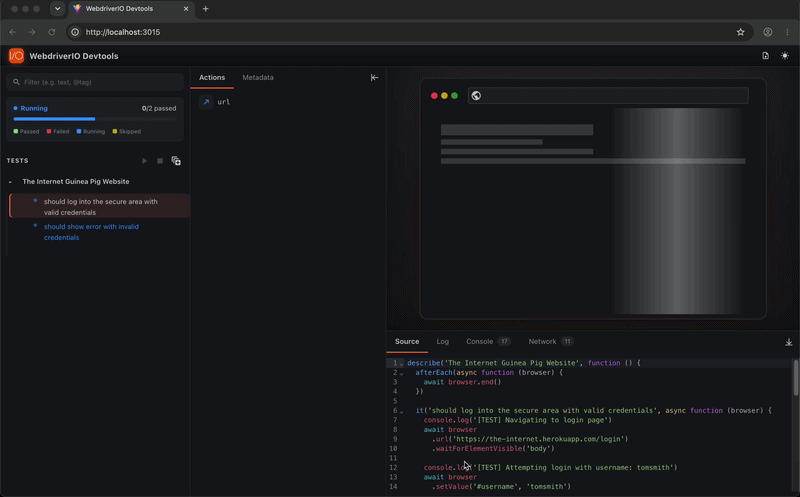 Test Runner Demo
