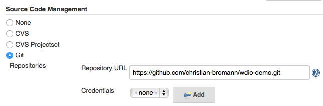 Thiết Lập Git Jenkins